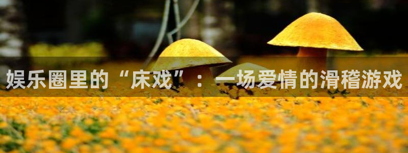 91彩神：娱乐圈里的“床戏”：一场爱情的滑稽游戏